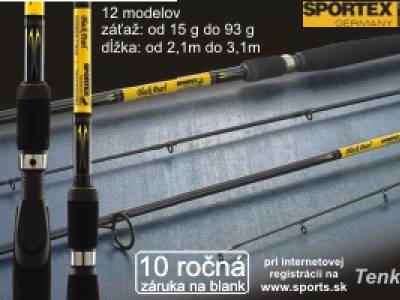 SPORTEX novinka - prvlaov prt Black Pearl s 10 ronou garanciou