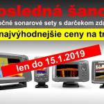 Len do 15.1. : sonarov sety s darekom zdarma