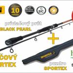 N tip: Prvlaov prt Sportex Black Pearl s puzdrom