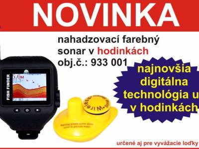 Bezdrtov sonar v hodinkch !