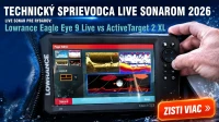 LIVE sonar pre ryb�rov: Lowrance Eagle Eye 9 Live vs ActiveTarget 2 XL