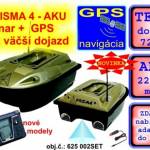 TOP NOVINKA! Zavacia loka PRISMA +sonar +GPS + 22 000mAh akumultor.