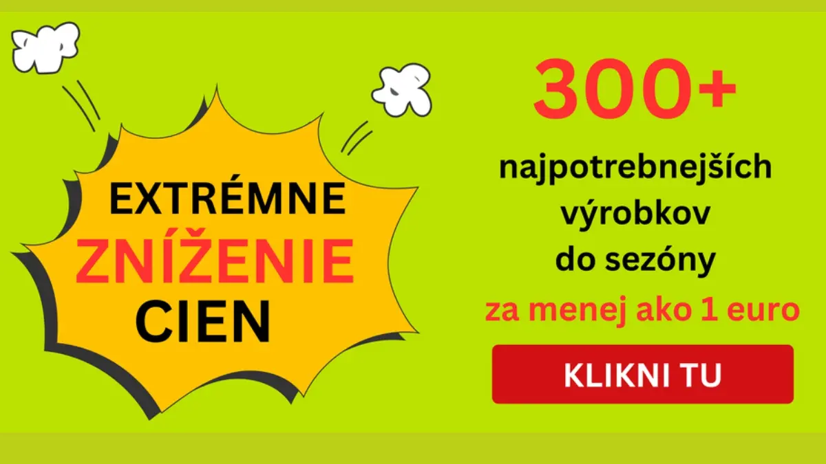 Extrémne zníženie cien