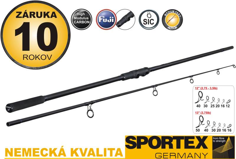 SPORTEX prút - COMPETITION CARP - dvojdielny