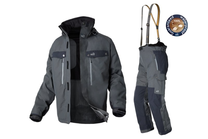 Geoff Anderson bunda a nohavice čierne DOZER7+URUS7 set