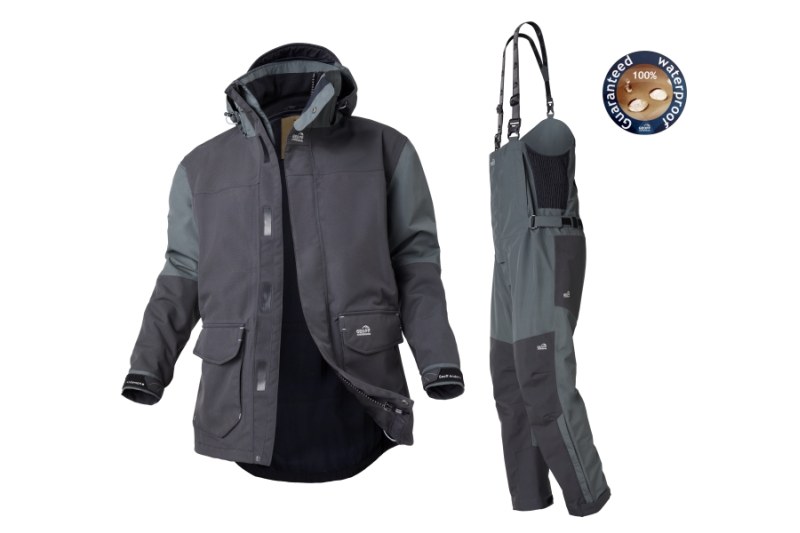 Geoff Anderson bunda a nohavice čierne DOZER+URUS ROUGH set