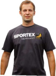 Triko s krtkym rukvom Sportex T-Shirt - antracitov