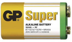 Alkalick batrie GP Super 9V - 1ks