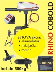 Rhino set Cobold + akumultor 17Ah/12V + nabjaka