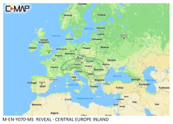 Sonarov mapy Lowrance C-Map - Eurpa Sever