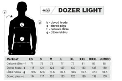  Nepremokav� bunda Dozer light �ierna