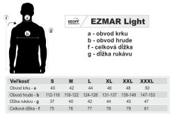  Ko�e�a s kr�tkym ruk�vom Ezmar Light modr�