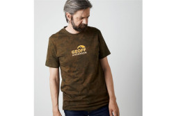  Tri�ko Geoff Anderson Organic Tee leaf s oran�ov�m logom