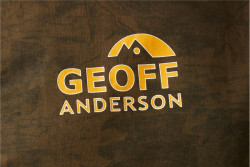  Tri�ko Geoff Anderson Organic Tee leaf s oran�ov�m logom