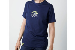  Tri�ko Geoff Anderson Organic Tee retro 1999 modr�