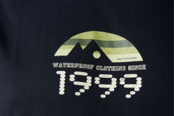 Tri�ko Geoff Anderson Organic Tee retro 1999 �ierne