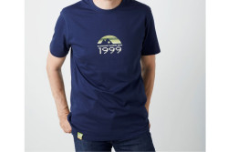 Tri�ko Geoff Anderson Organic Tee retro 1999 modr�