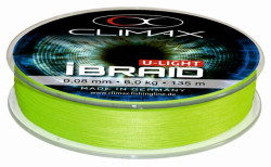 Rybrska nra Climax iBraid U-light 135m - fluo-zelen