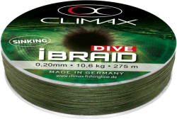 Potpav nry Climax iBraid Dive - 135m - olivov