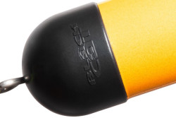 Zebco Black Cat Outrigger Float Marker detail loga Black Cat na sum�iarskom plav�ku