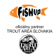 FishUp, oficilny partner TROUT AREA SLOVAKIA